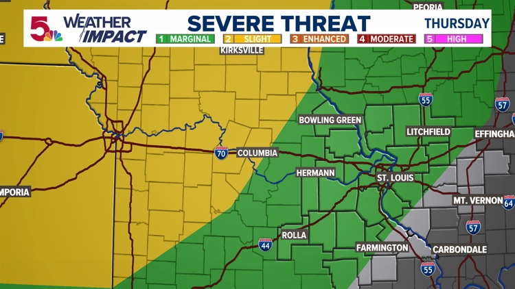 Several rounds of storms possible in St. Louis on Friday | ksdk.com