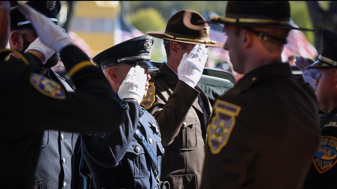 Community honors Pontoon Beach officer Tyler Timmins