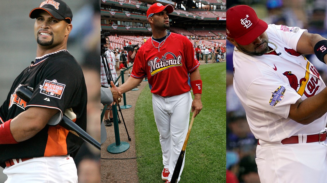 Albert Pujols All-Star appearances through the years