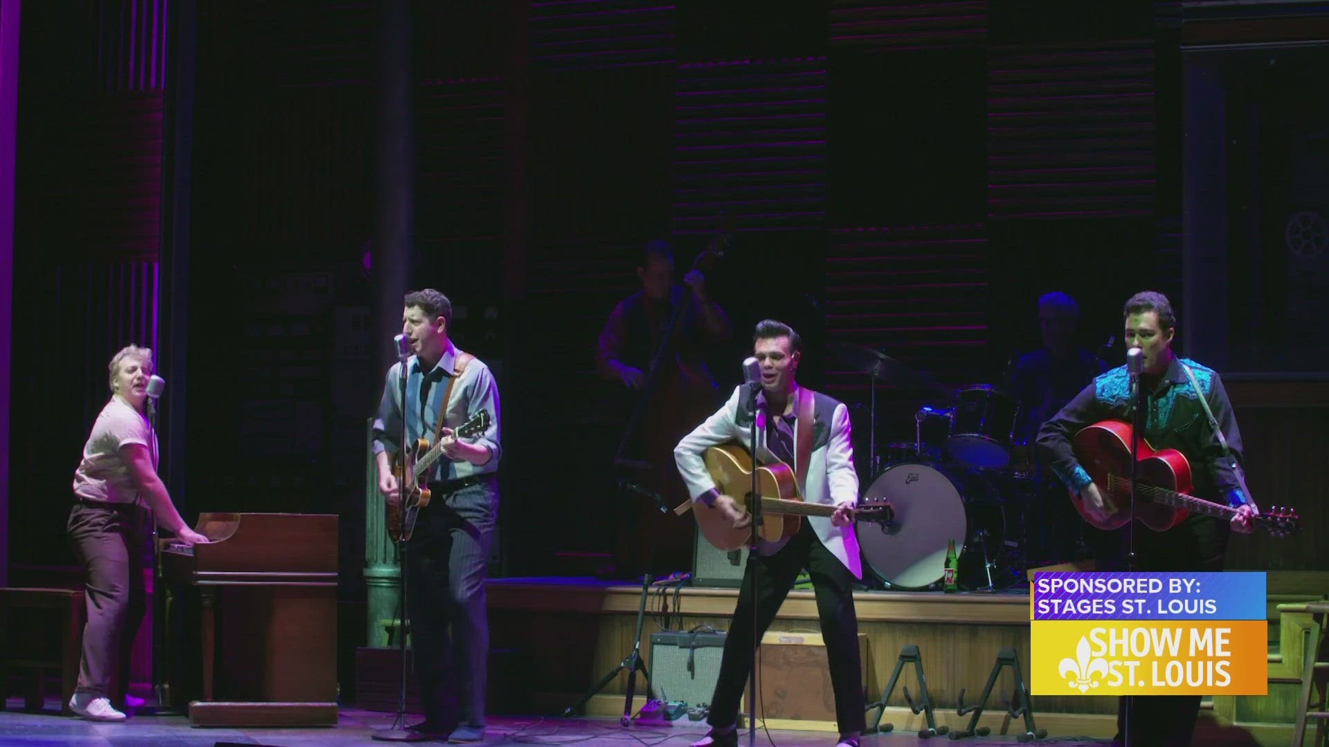 Million Dollar Quartet runs now through October 8th at the Kirkwood Performing Arts Center.