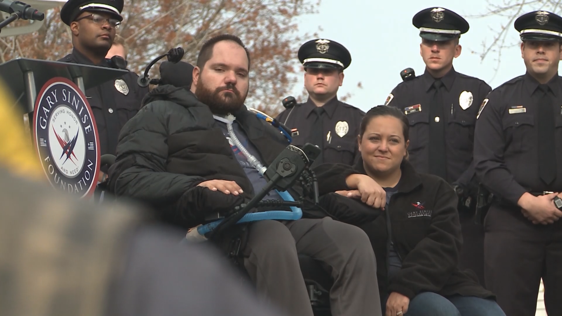 Lisa Flamion says her brother, paralyzed former Ballwin Officer Mike Flamion, is her inspiration to help prevent use-of-force situations with the mentally ill