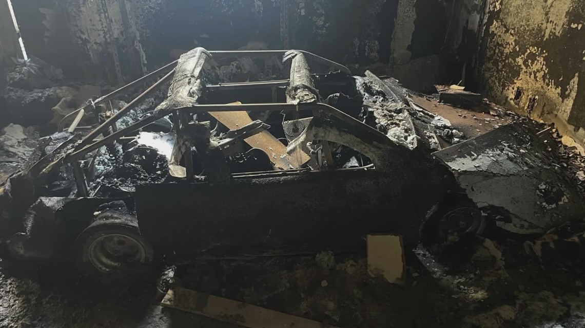 Fundraiser helps 'Mighty Quinn' get back on track after fire destroys race car