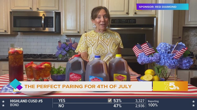 Chef Elizabeth Hieskell shares the perfect drink pairing for the 4th of July