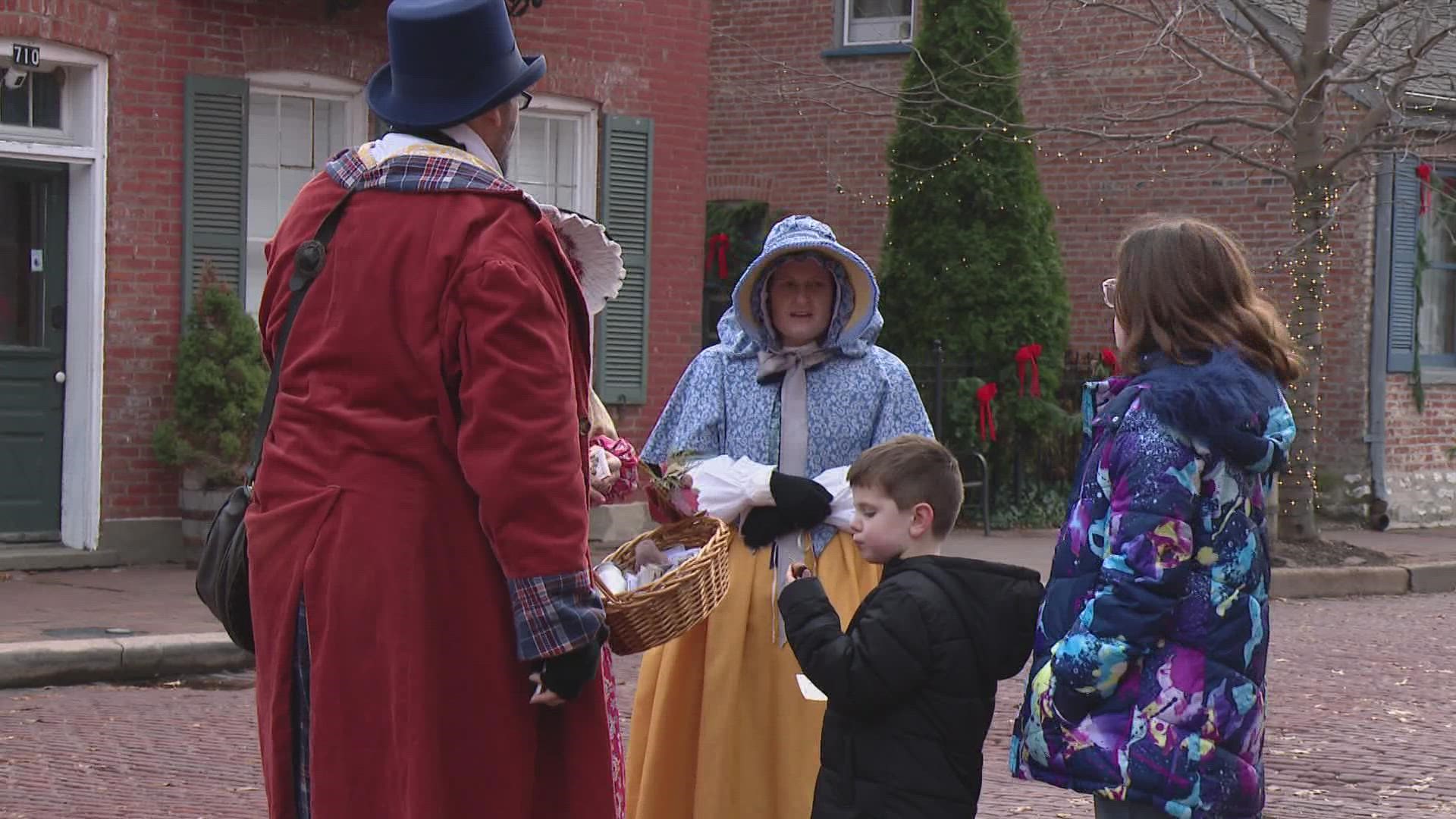 Enjoy unique storytelling, history and a holiday feast at the St. Charles Christmas Traditions. They are open now through Dec. 24.