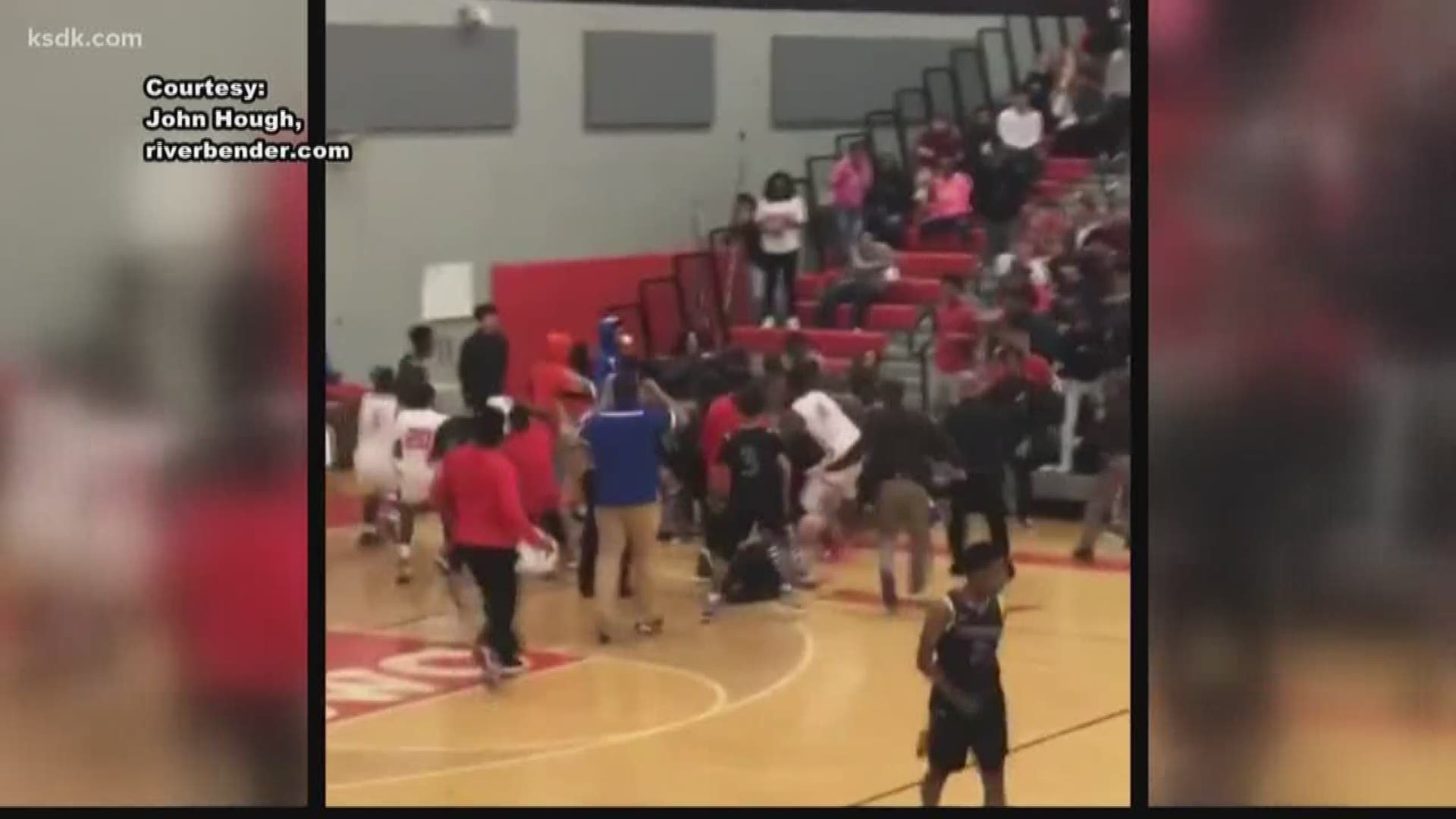 Referee weighs in on high school basketball brawl