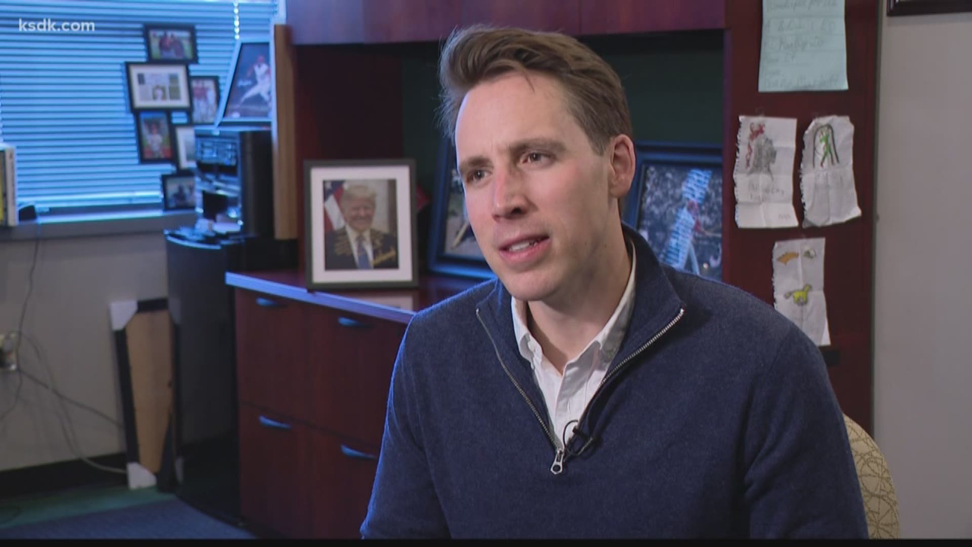 We sat down with U.S. Senator Josh Hawley before the Mueller Report was released and just months after he was sworn in.