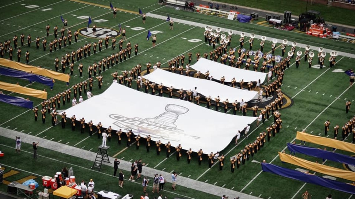 Photos Mizzou halftime tribute to Stanley Cup Champion St. Louis Blues