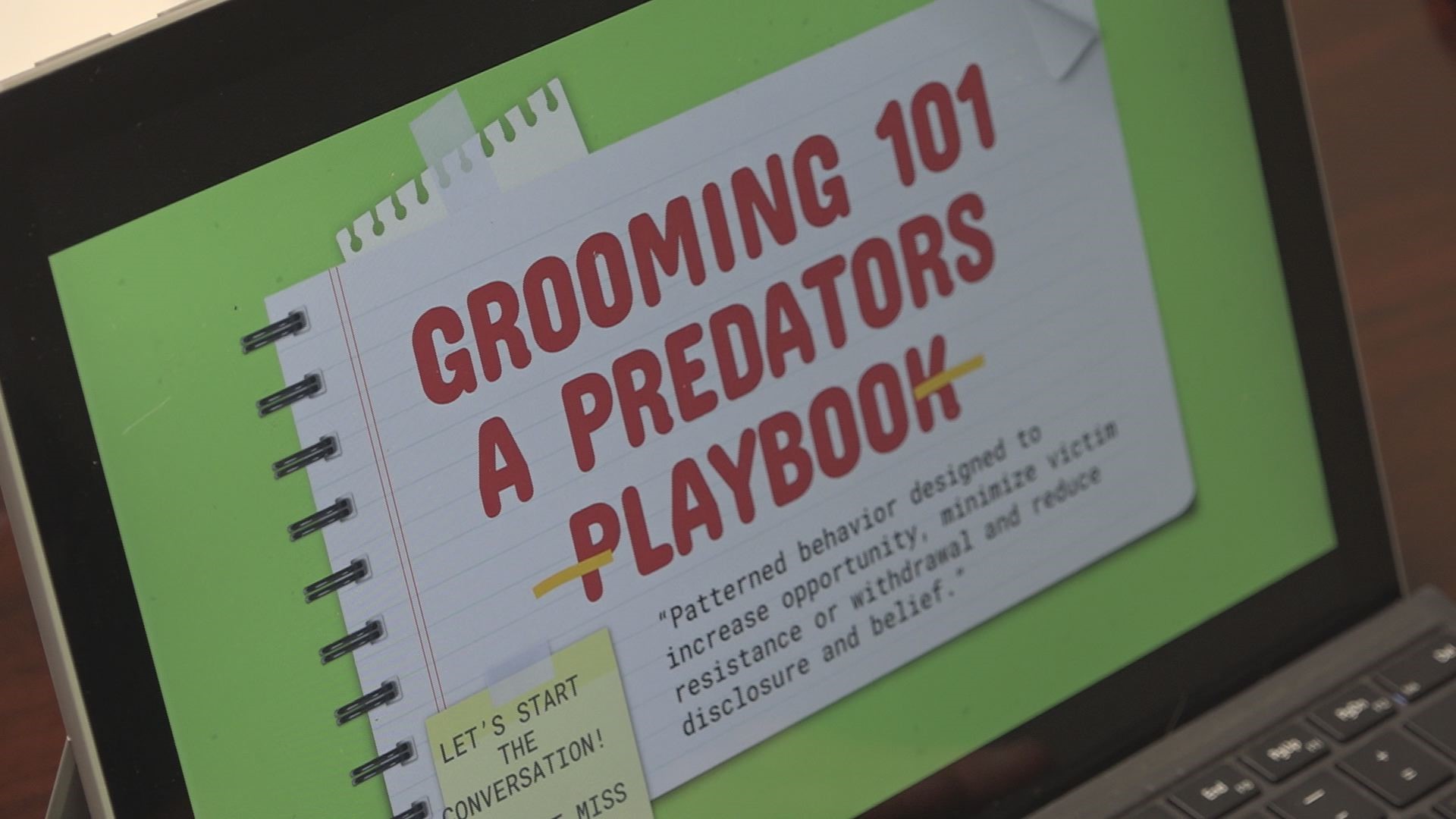 Nationwide roughly 10% of child sexual assault cases occur in schools. Faith's Law is intended to reduce that number by closing a loophole in Illinois grooming laws.