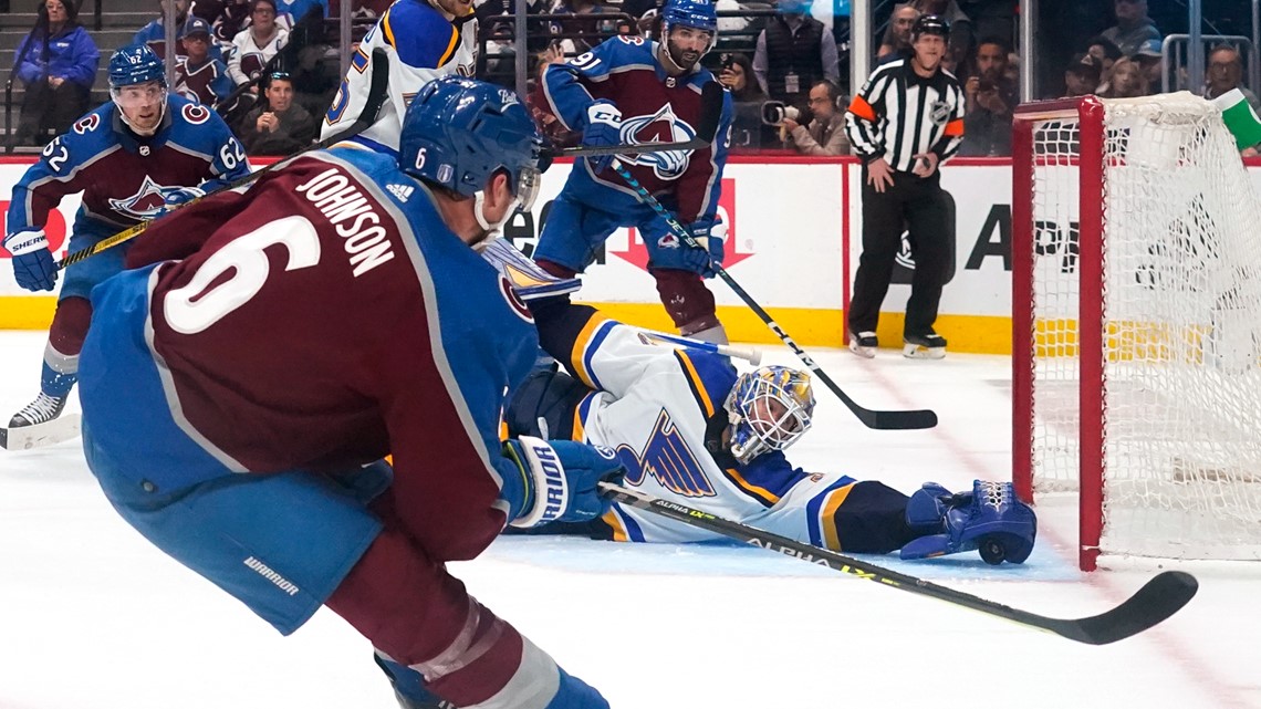 Blues comeback falls short as Avalanche win Game 1 in OT | ksdk.com