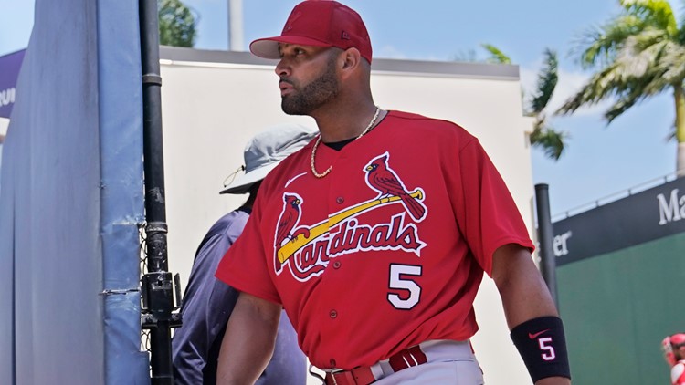 Cardinals score 29 runs in Spring Training game with Pujols in lineup