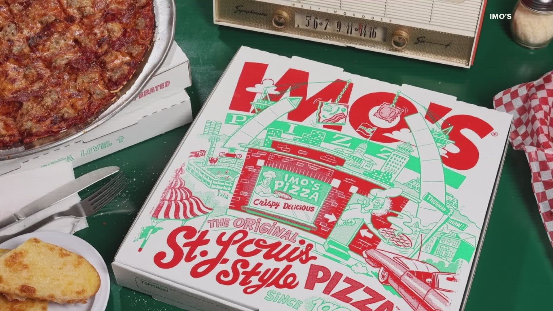Imo's Pizza to celebrate 60th anniversary with commemorative box, specials