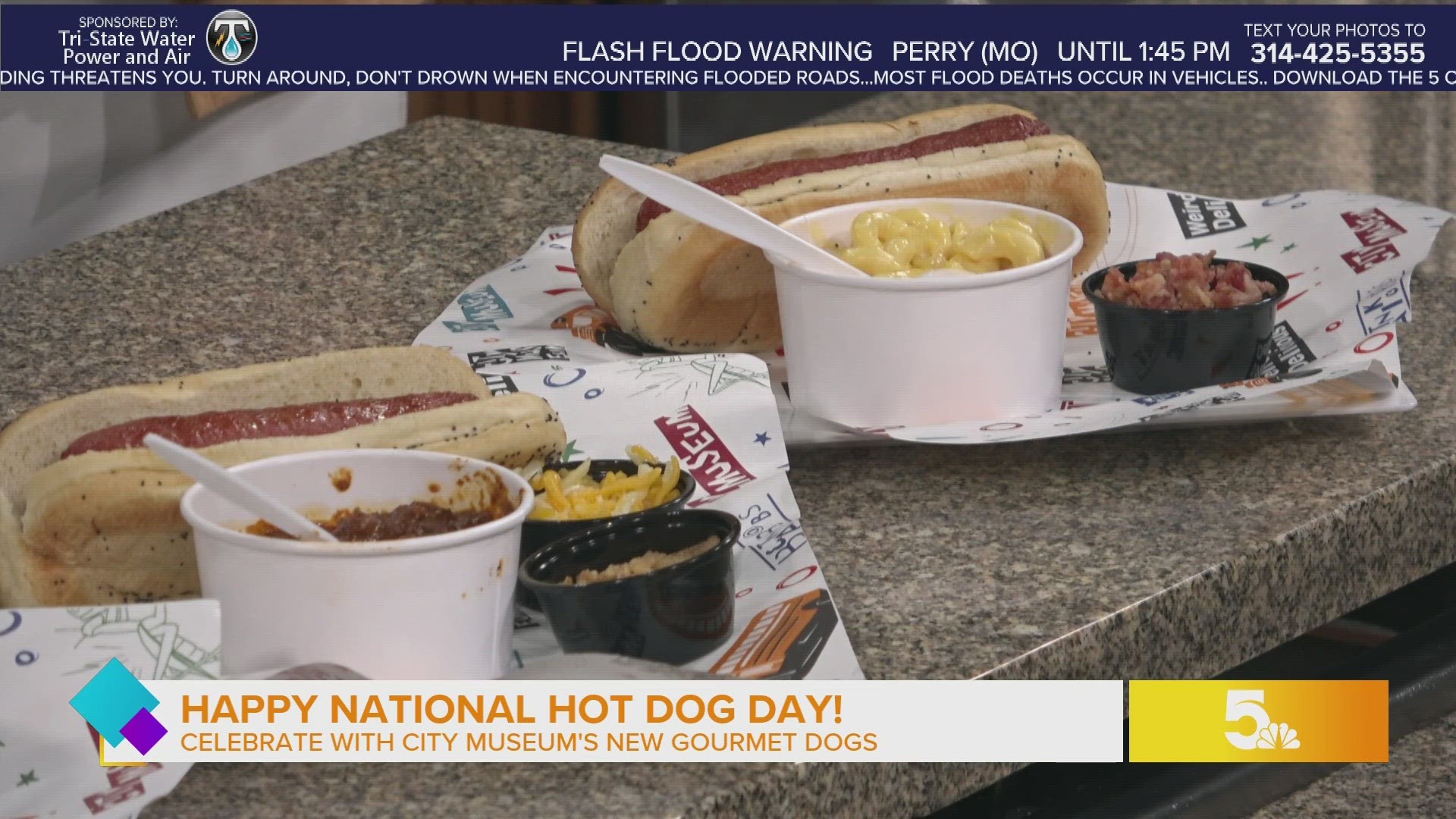 Today is National Hot Dog! Celebrate with new gourmet hot dogs at City Museum.