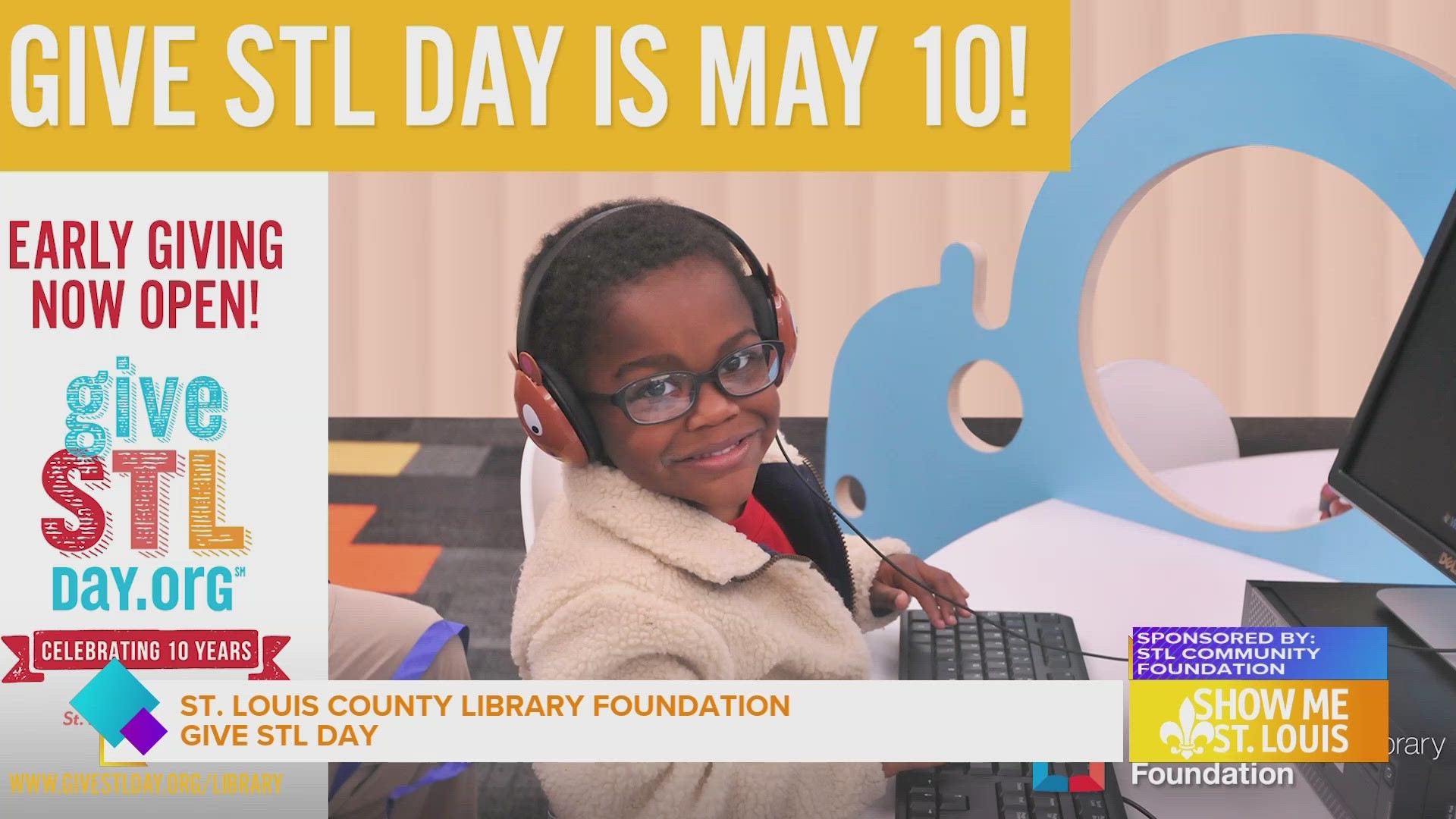 The Foundation was formed in 1999 to serve as the 501c3 arm of St. Louis County Library.