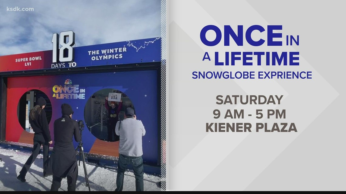 NBC's 'Once in a Lifetime' snow globe experience comes to St. Louis