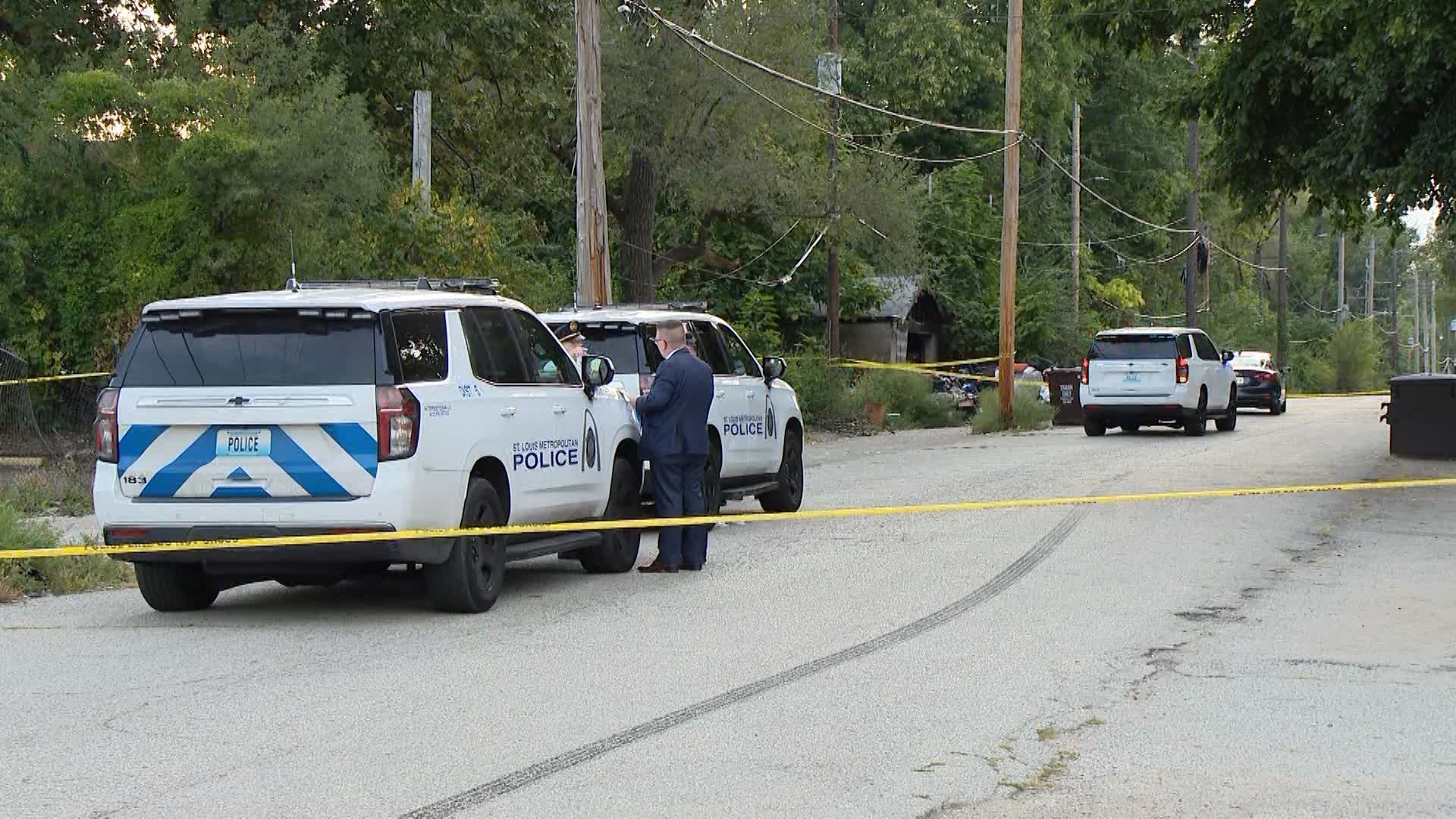 The shooting happened Tuesday at about 4:50 p.m. in a vacant lot on the 5000 block of Kensington Avenue in the city's Academy neighborhood.