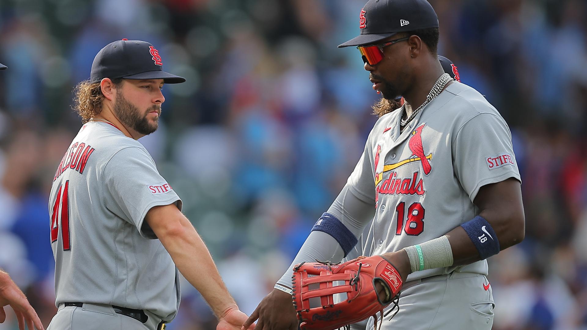 Burleson, Walker power Cardinals past Cubs 11-4 | ksdk.com
