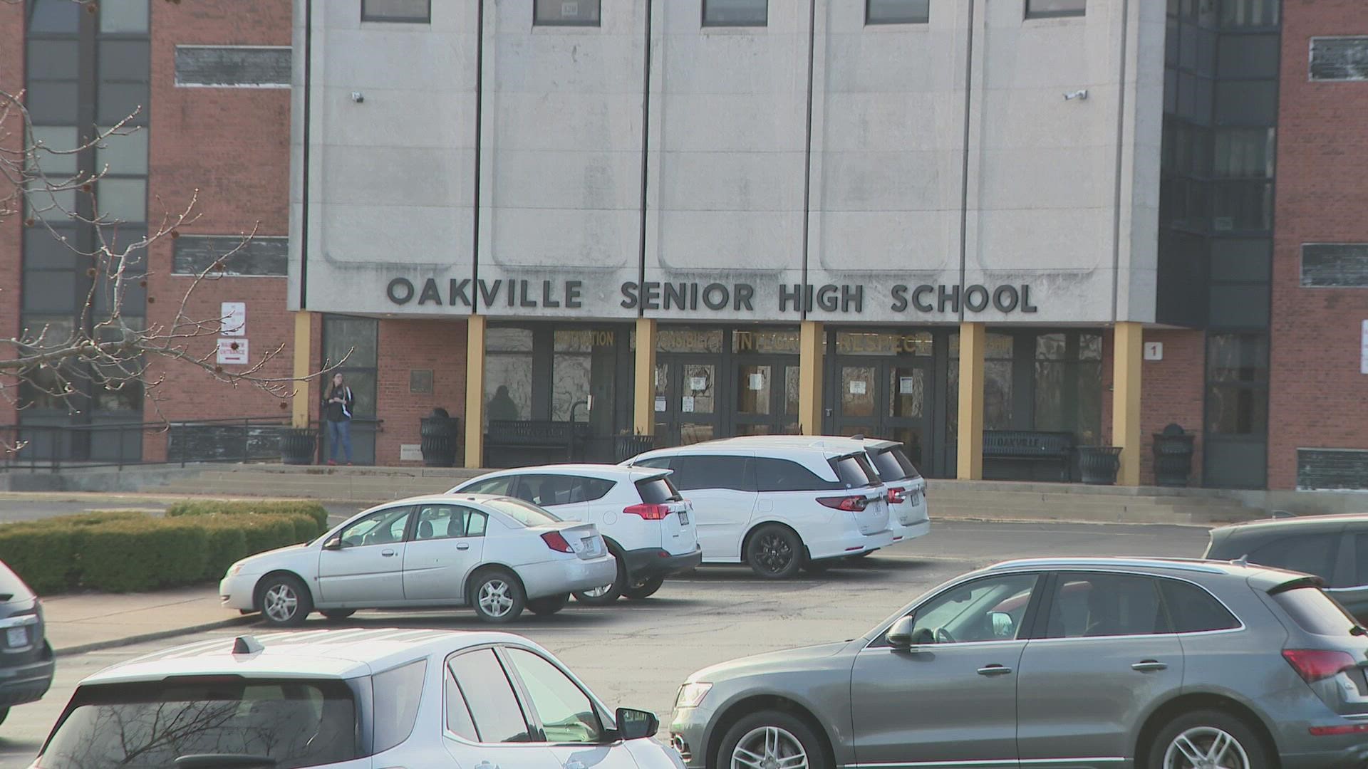 A 17-year-old student brought a gun inside the school Wednesday morning, police said. No threats had been made.