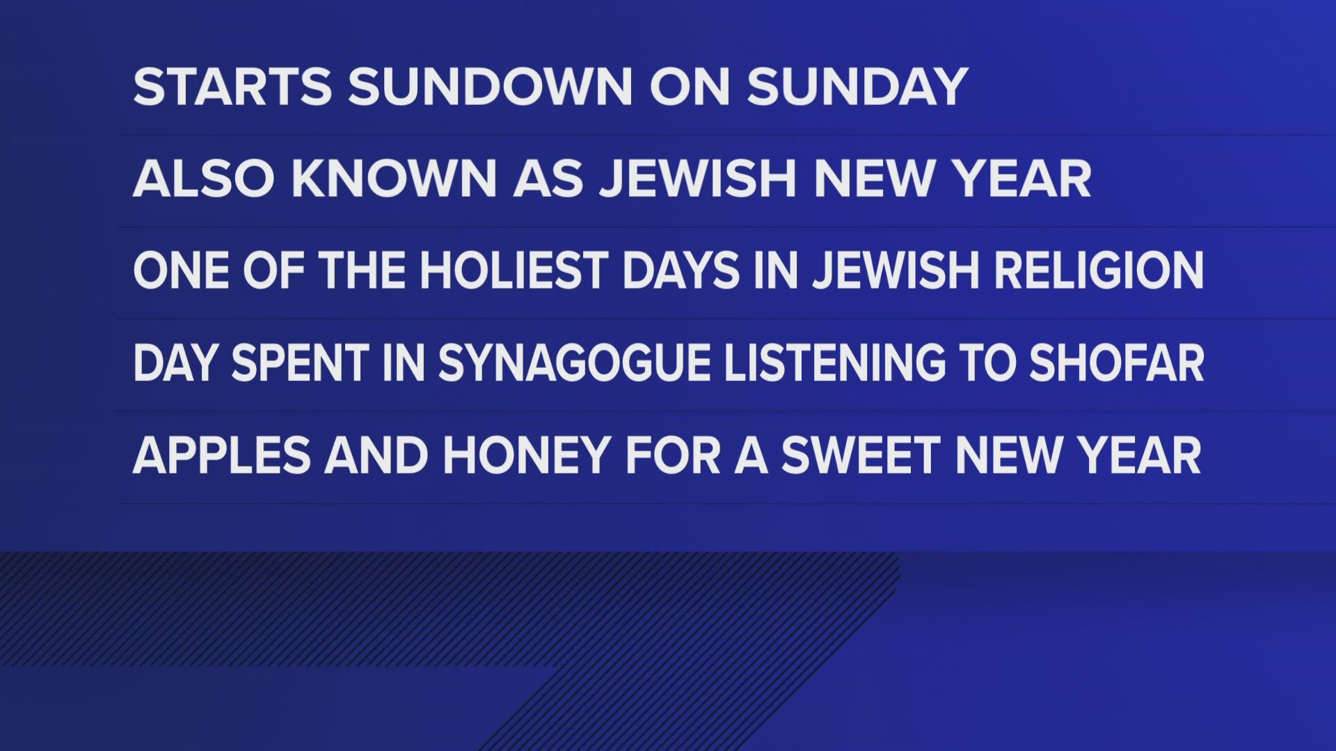 Also known as the "Jewish New Year" the celebration features music, food, and dance.