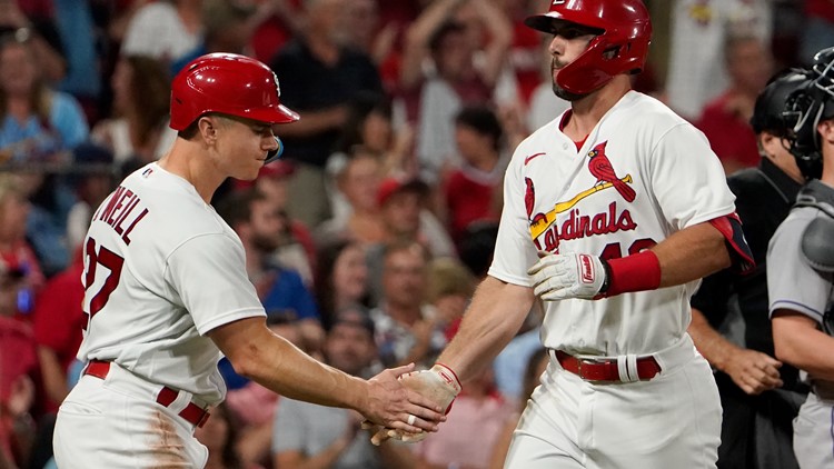 O'Neill hit by pitch in 9th with bases loaded, Cardinals win against Rockies