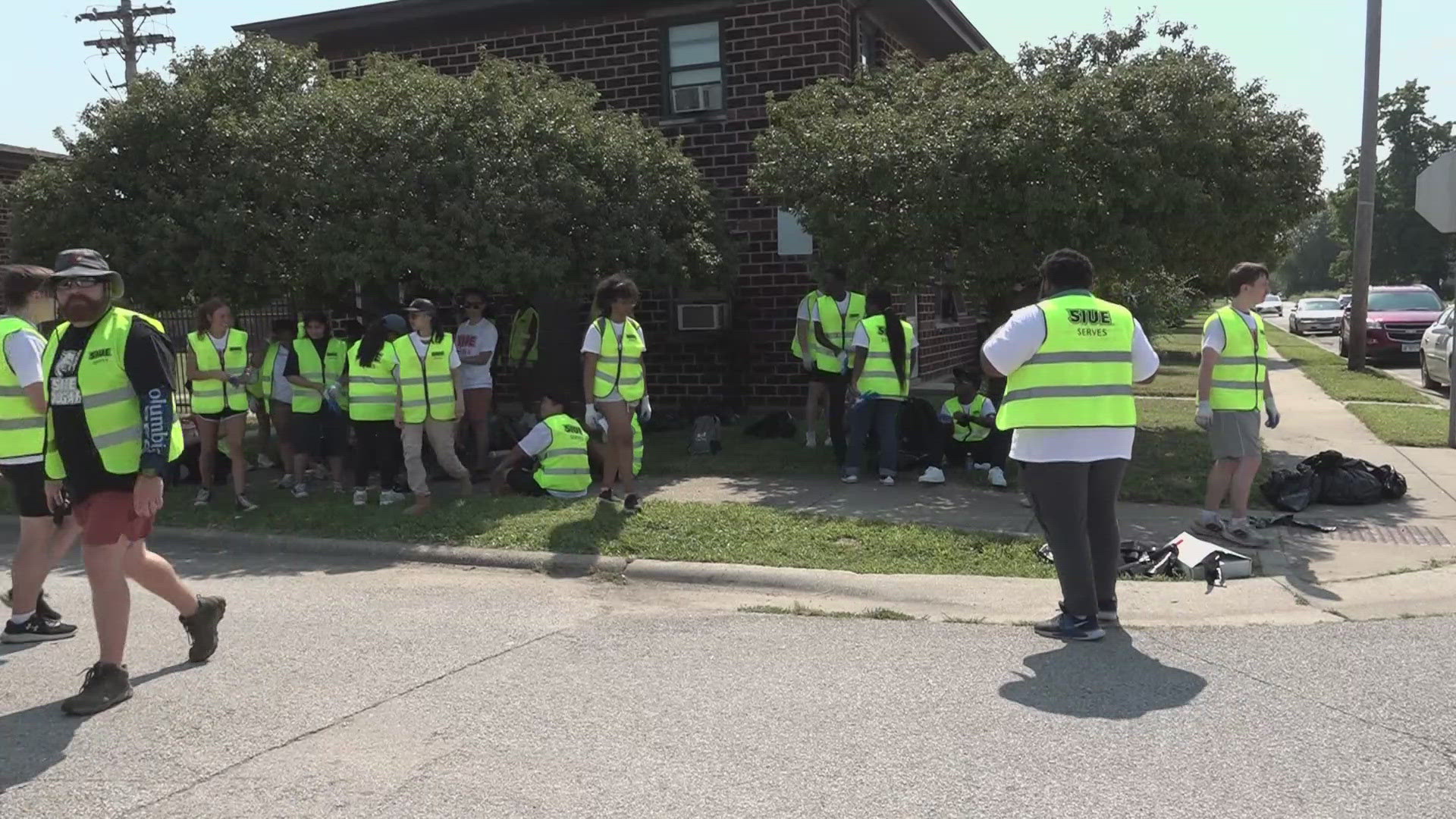 Armed with gloves and determination, students and local groups are transforming East St. Louis streets, and inspiring a new generation to care for their community.