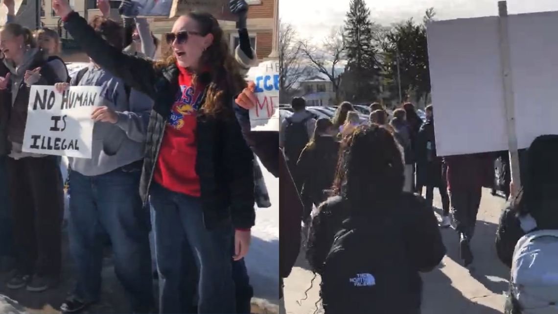 Beyond the walkout: A student and parent share why they protested ICE