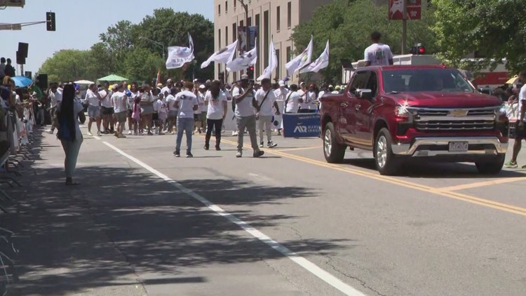 Annie Malone May Day Parade marches through downtown St. Louis