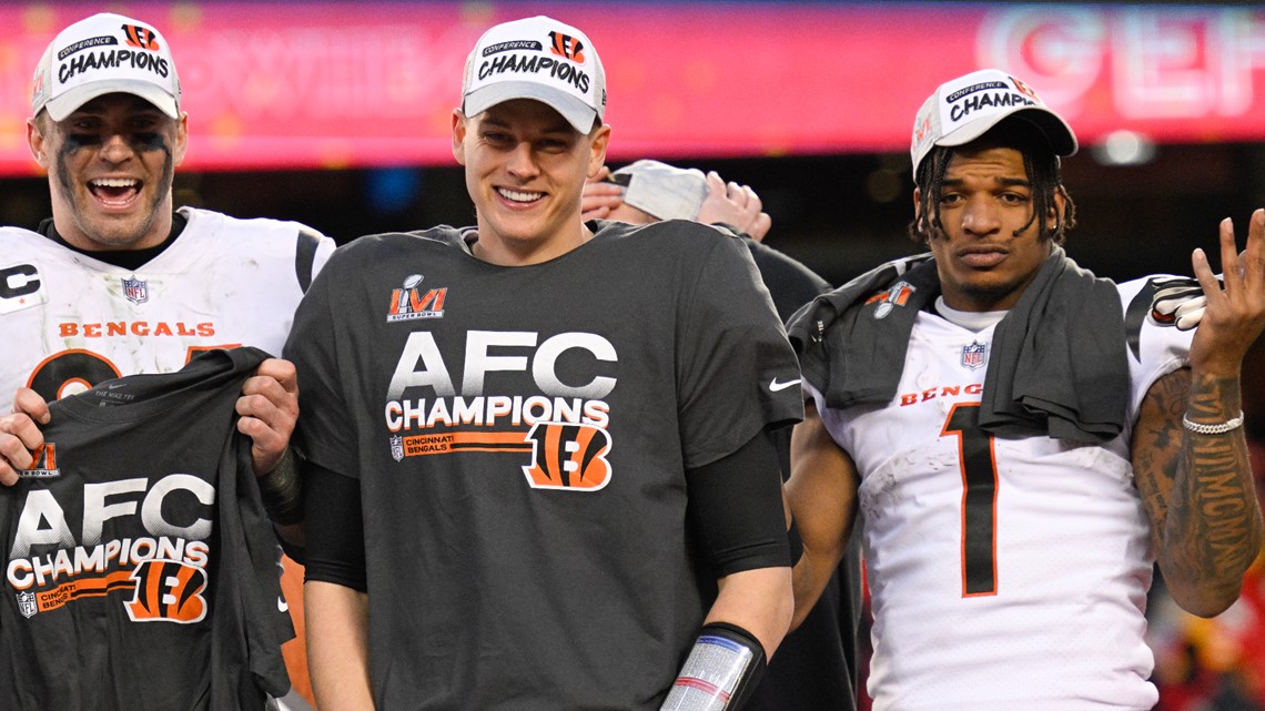 Joe Burrow says 'I make too much money' for diamond chain to be be fake  after AFC Championship win 