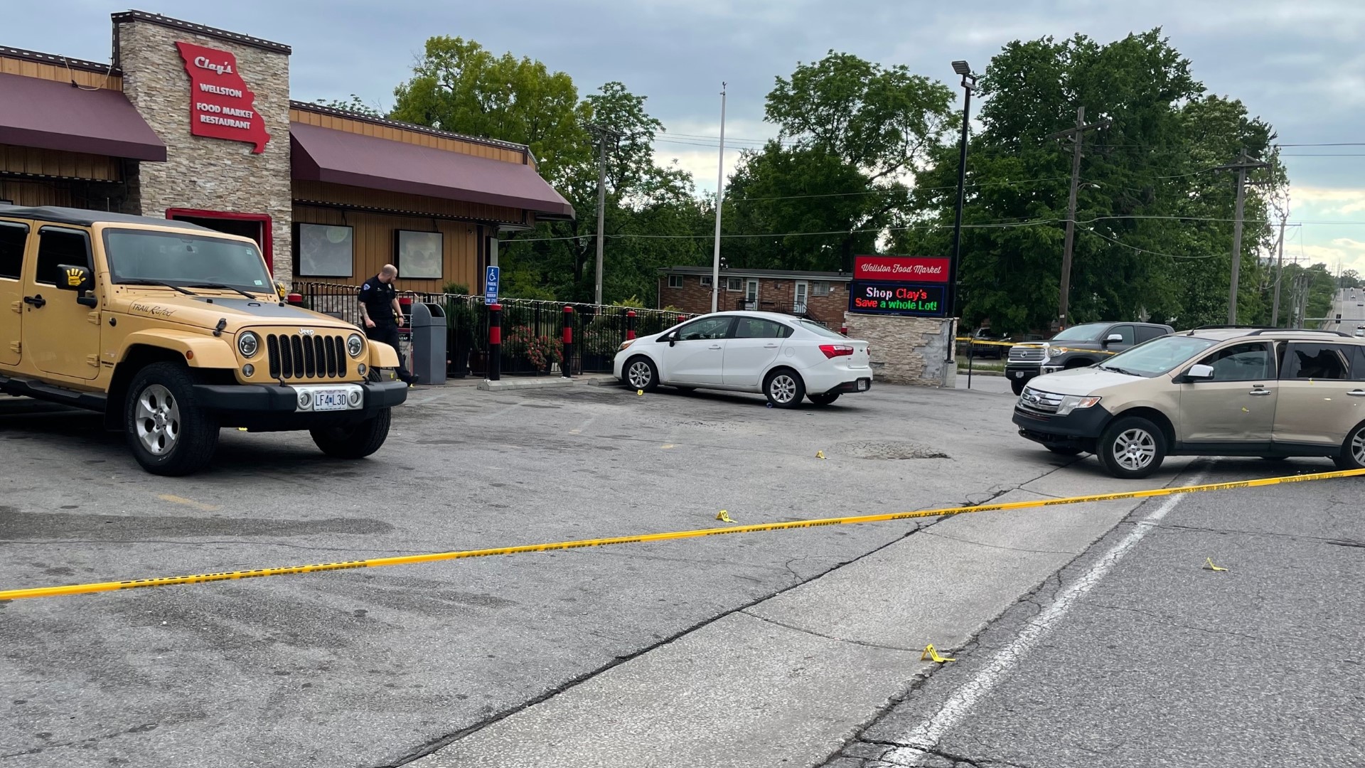 3 injured in St. Louis County grocery store shootout | ksdk.com