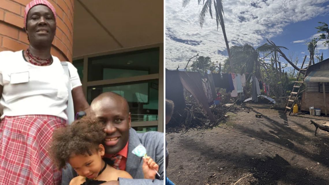 He flew home with 600 pounds of supplies after Jamaica’s worst hurricane in history