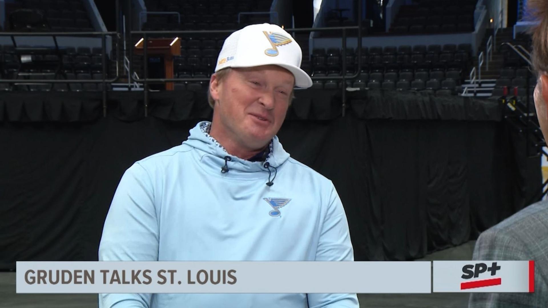 Former football coach Jon Gruden talks St. Louis sports on Sports Plus. He sits down with 5 On Your Side's Frank Cusumano.