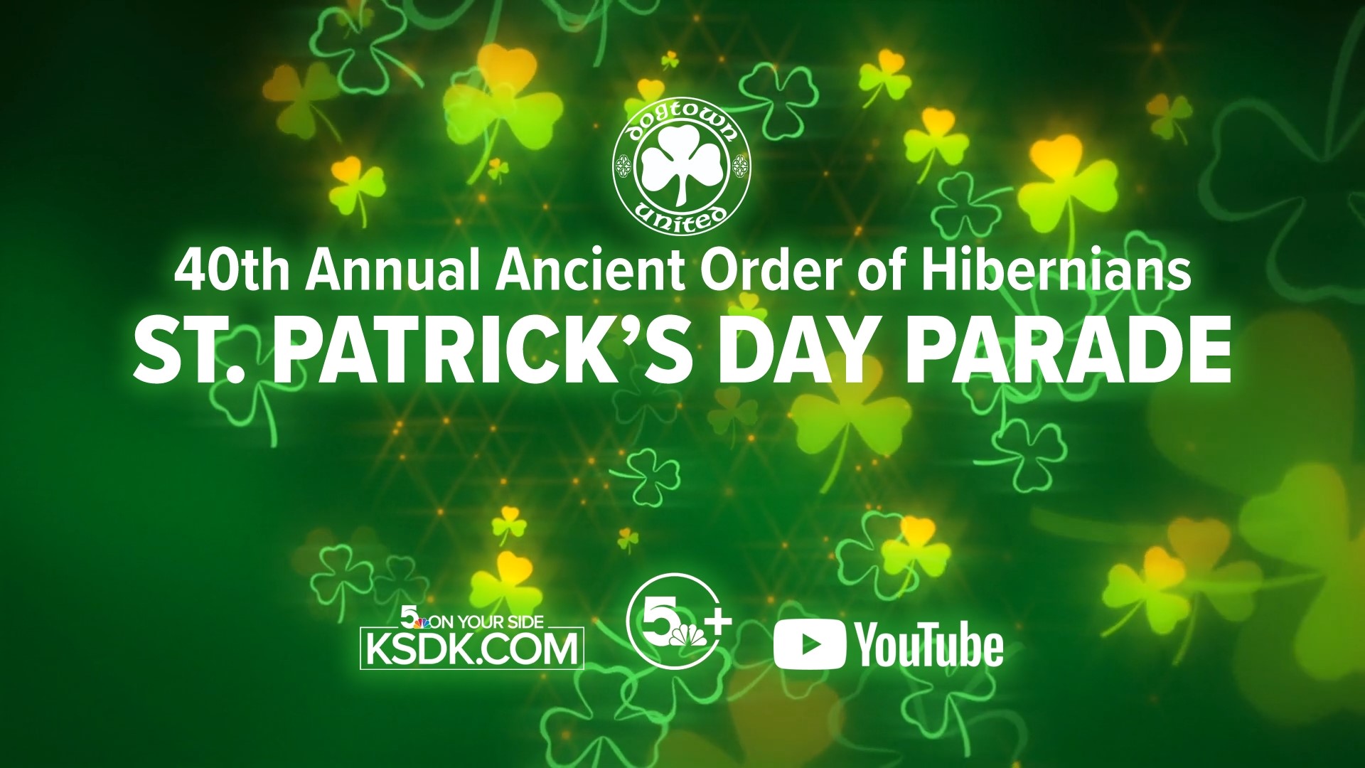 Watch coverage of the 40th annual Ancient Order of Hibernians St. Patrick's Day Parade from Dogtown in St. Louis.