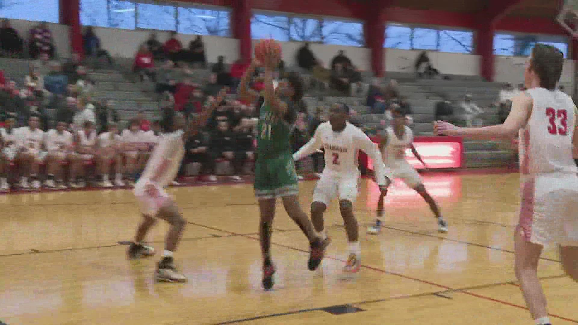 Zyree Collins is a basketball standout at St. Mary's High School, just like his brother Yuri was. He wants to surpass his brother, who now stars at SLU.