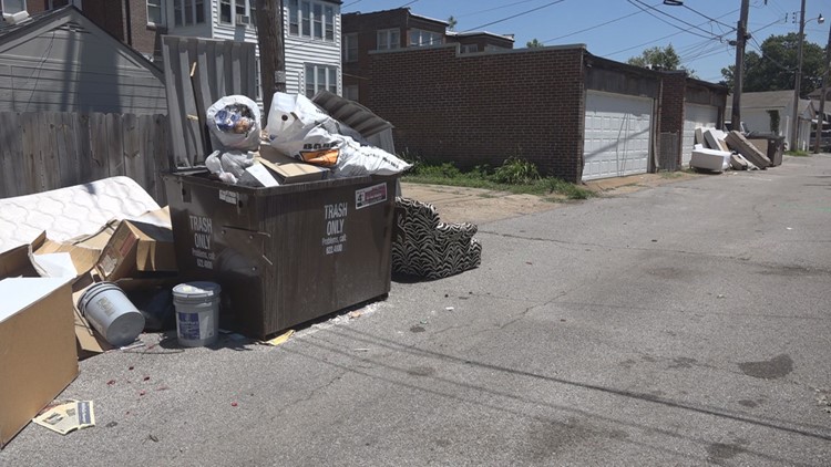 Garbage goes weeks without pick up as City of St. Louis looks to hire more drivers