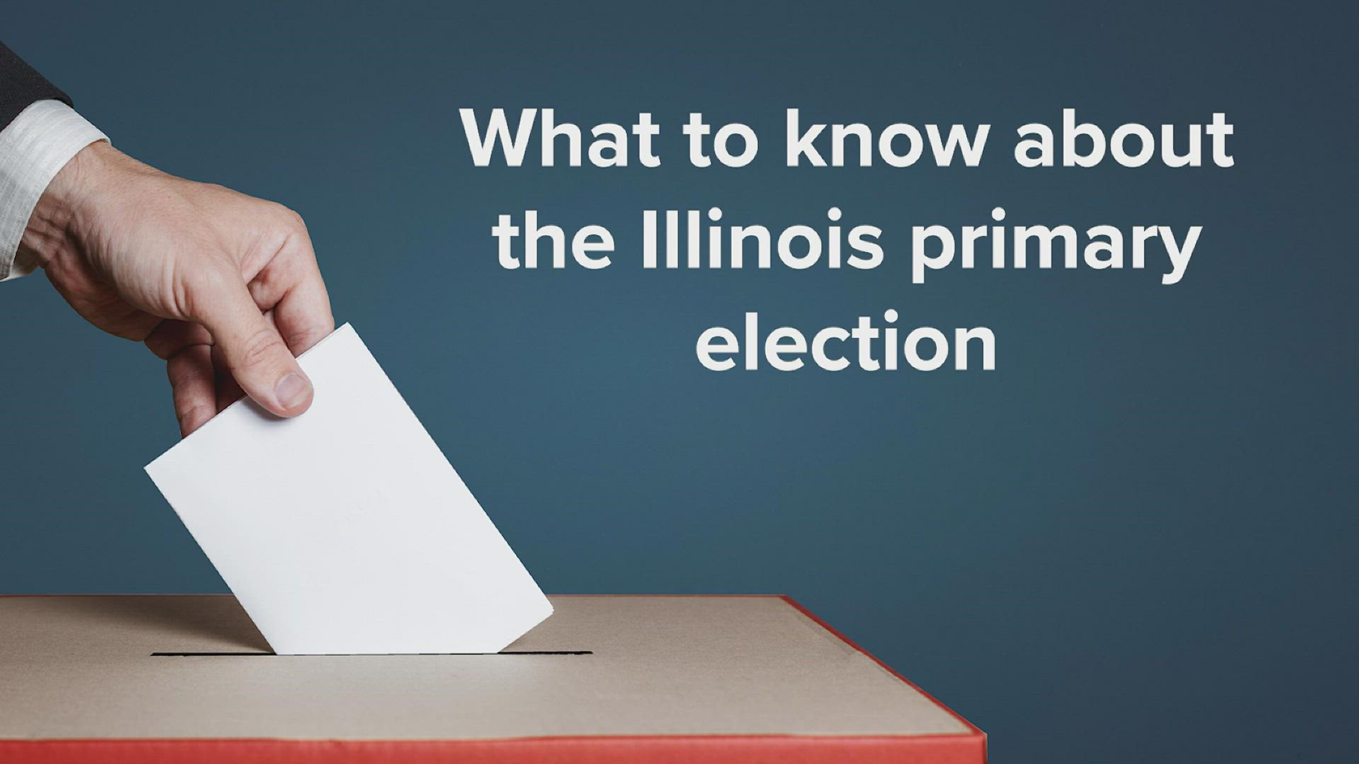 The Illinois primary election is Tuesday, June 28. Here’s a quick look at what you need to know before heading to the polls.