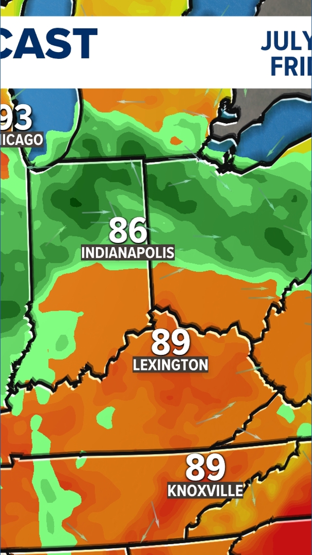 St. Louis July 4 forecast | Heat builds throughout the region | ksdk.com