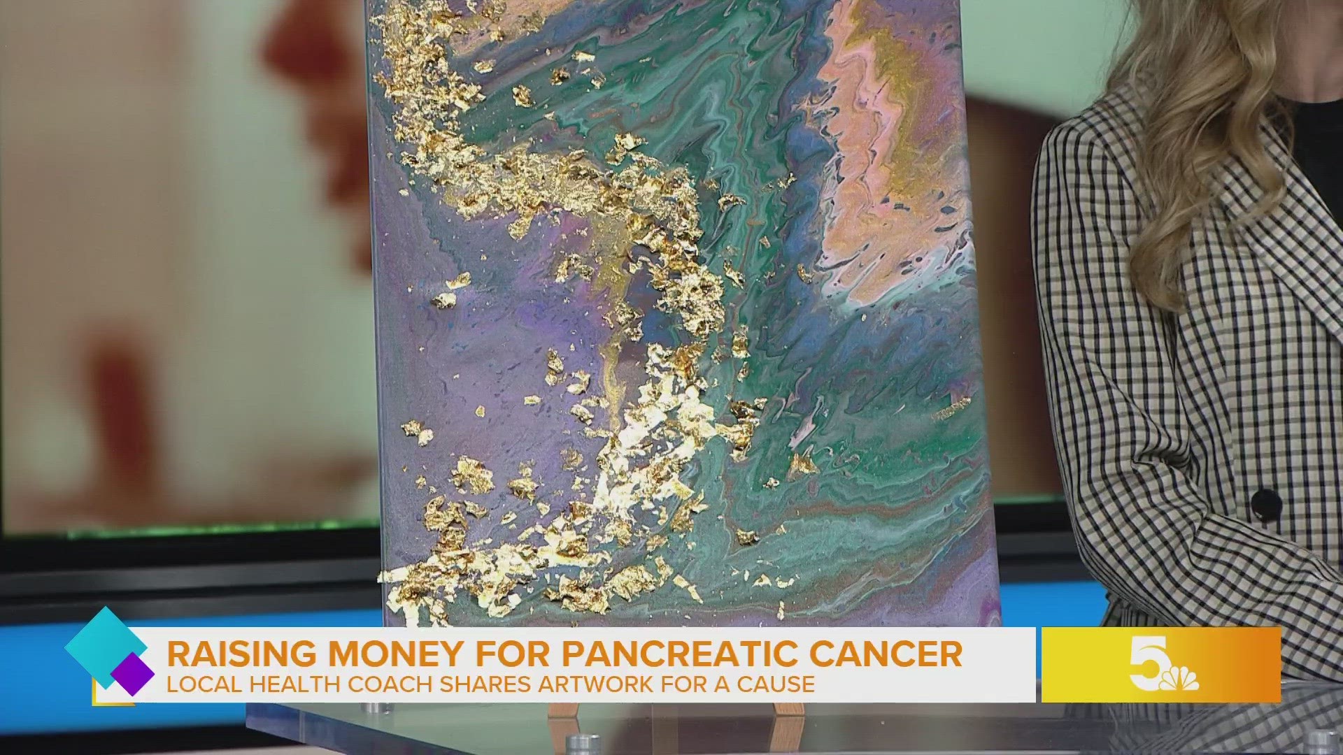 Kira found painting when her husband was first diagnosed with pancreatic cancer.