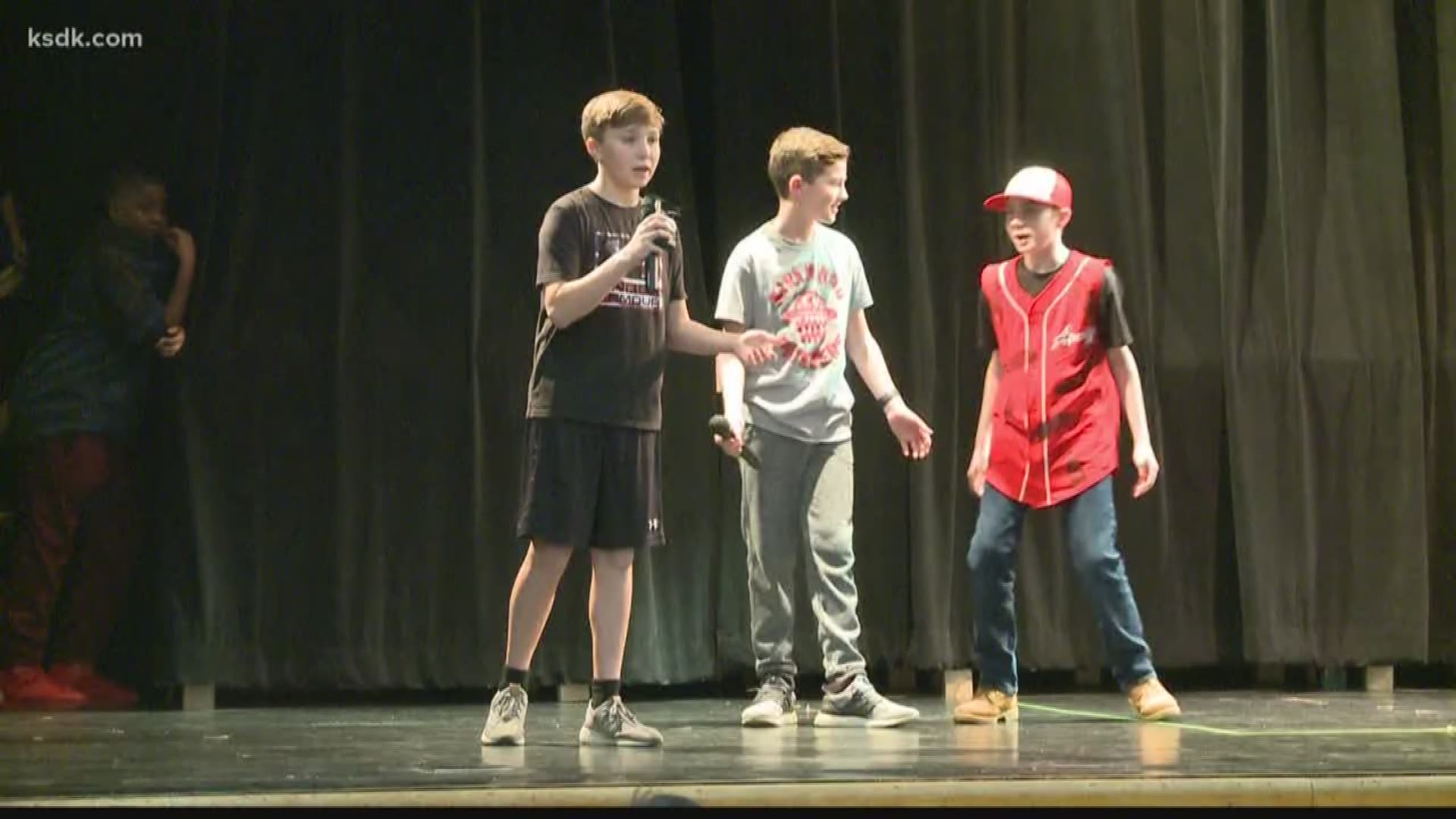 The steam master competition allows students to show off knowledge through rap or poetry.