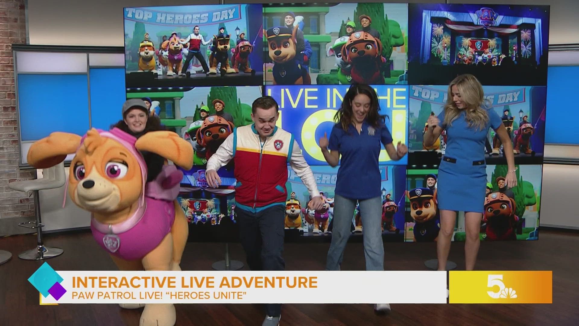 PAW Patrol Live! "Heroes Unite" will be at the Stifel Theatre this weekend. But first, some characters stop by our Show Me studio for a sneak peek!