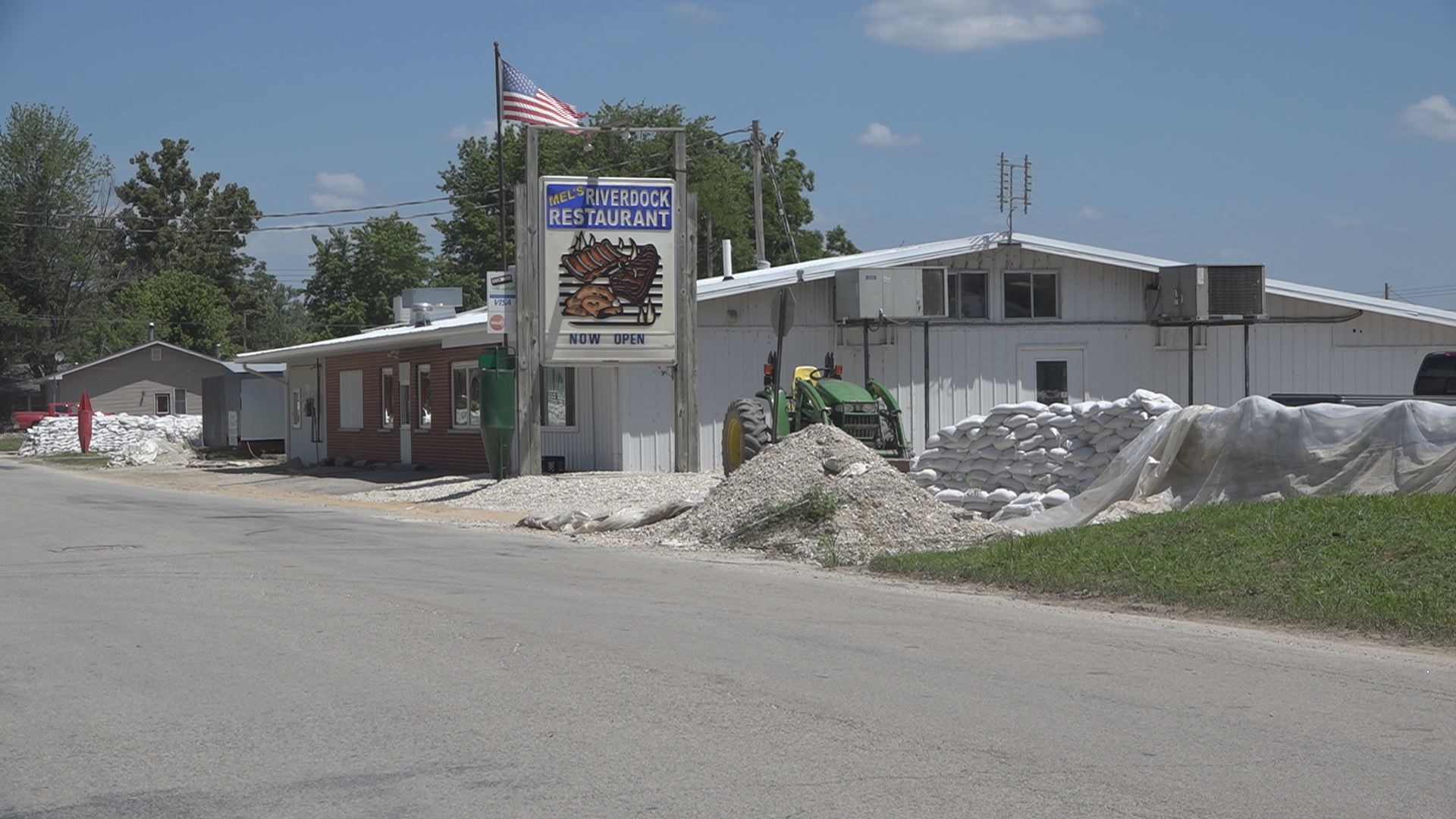 On Saturday, Mel's Riverdock re-opened for the first time since the end of May.