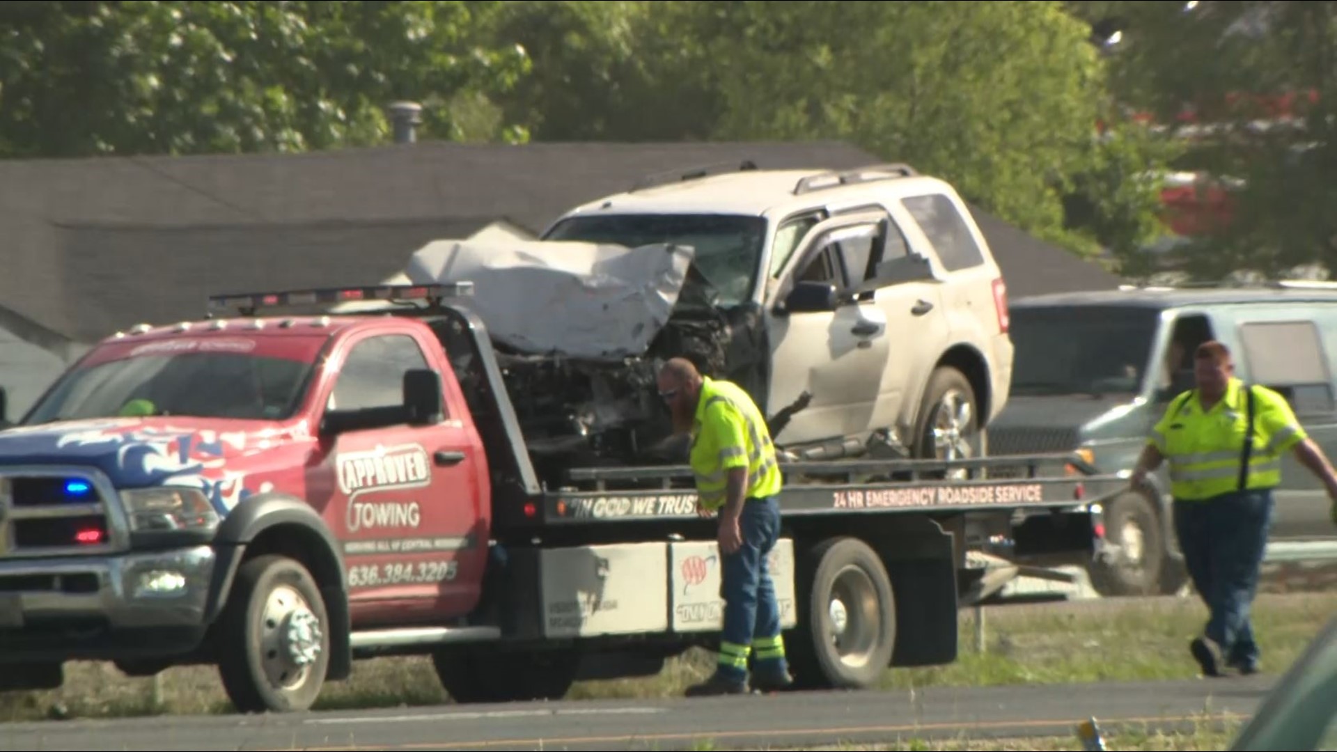 I70 crash in Wentzville injures 5