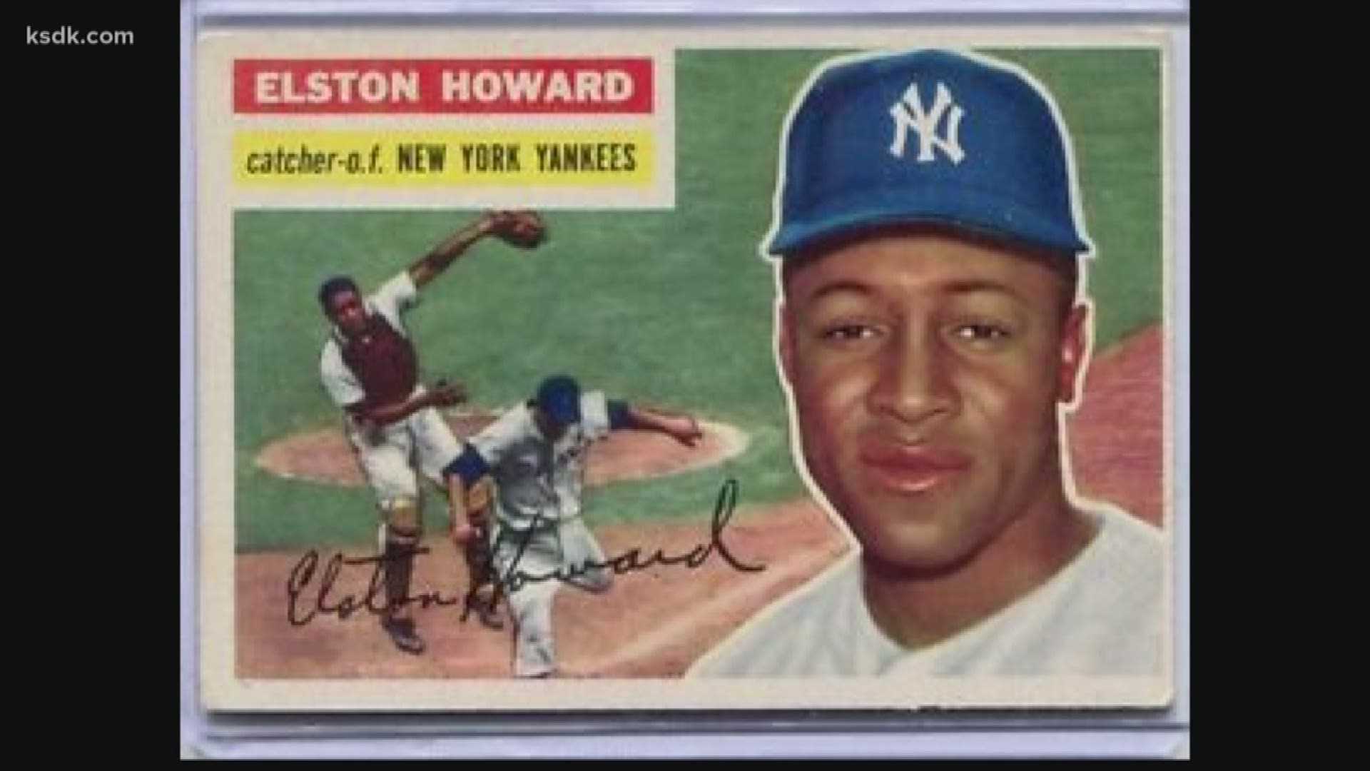 Elston Howard was the first black player on the Yankees and succeeded fellow St. Louis native Yogi Berra.
