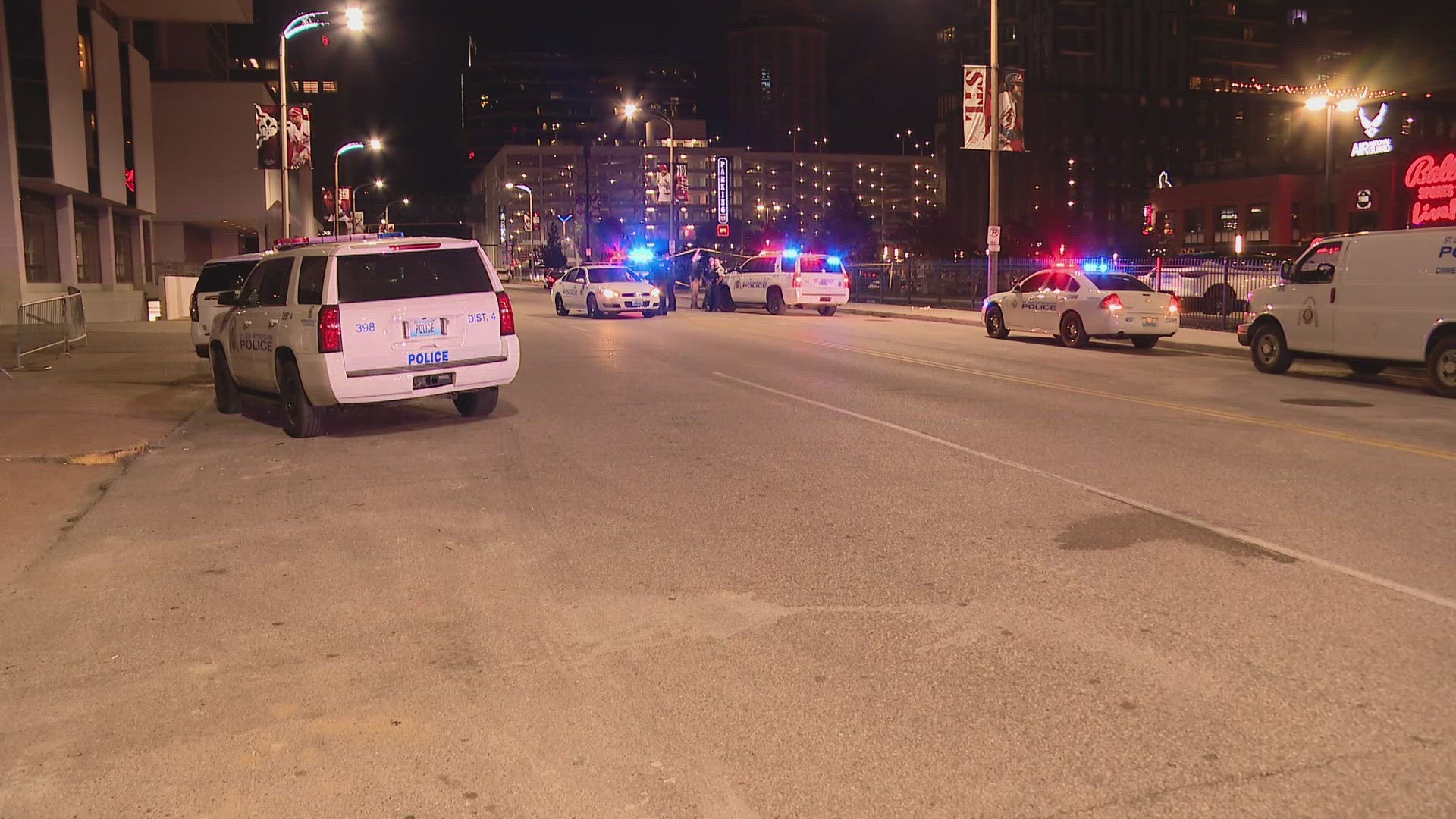 A man was shot during an attempted carjacking. It happened just before 9:30 p.m. Wednesday in downtown St. Louis.