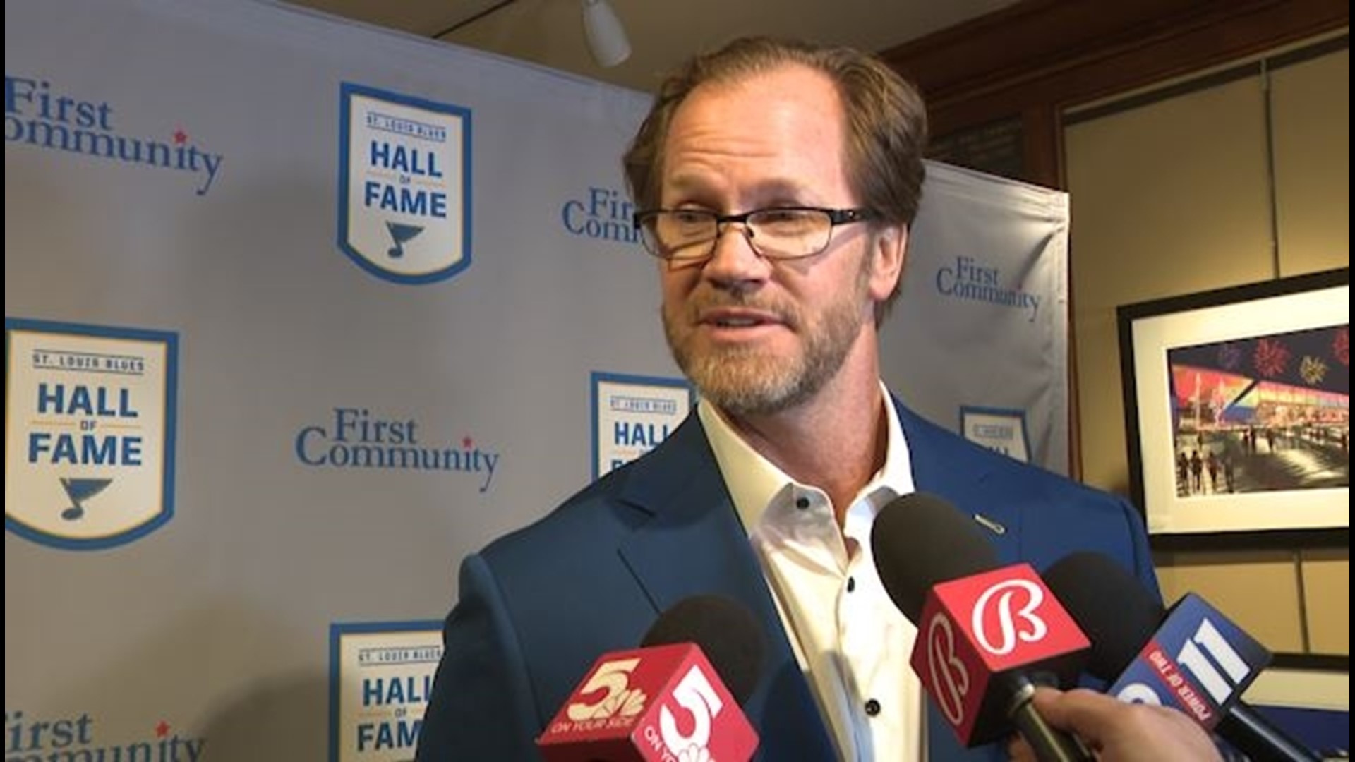 Pronger talks about the new class of the Blues Hall of Fame as well as his memories from his playing days.