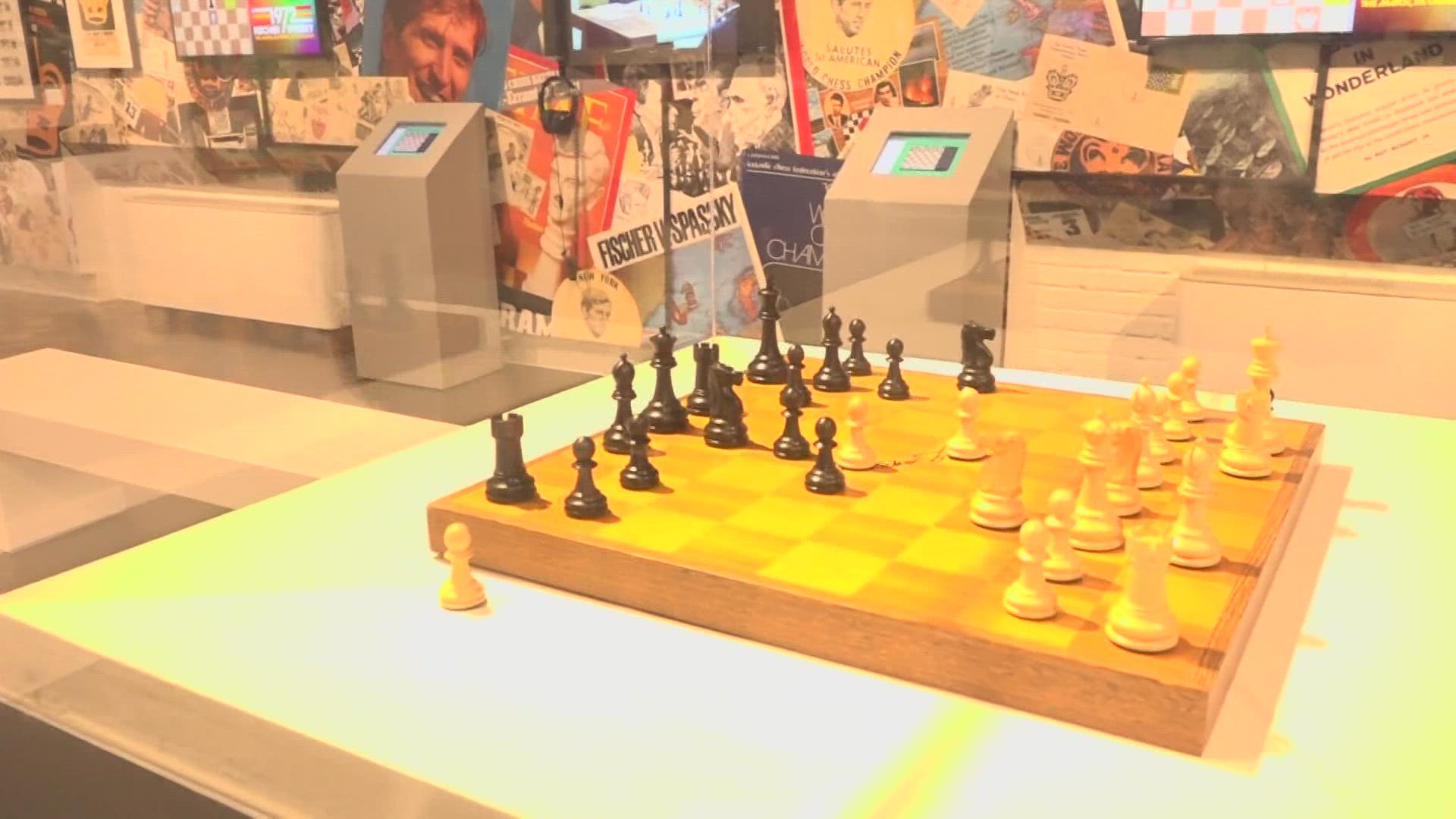 Chess set used in Fischer's first ever win against Spassky sold