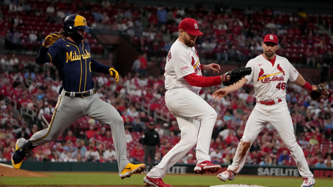 Jordan Montgomery St. Louis Cardinals beat Milwaukee Brewers