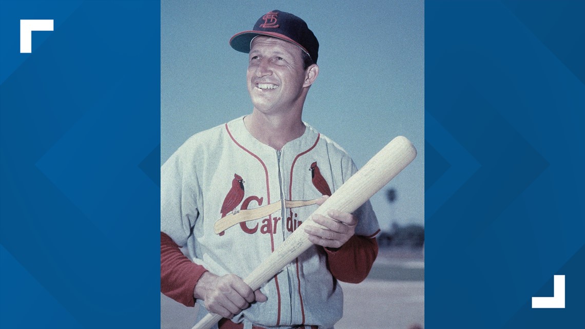Hall of Famer Stan Musial, who spent 22-year career with St. Louis