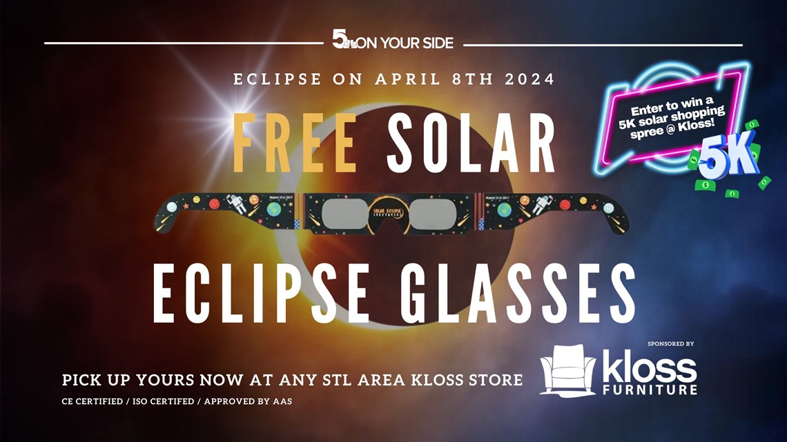 How to get free solar eclipse safety glasses in the St. Louis area