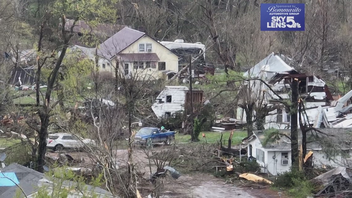Volunteers from across the state head to Bollinger Co. to help with