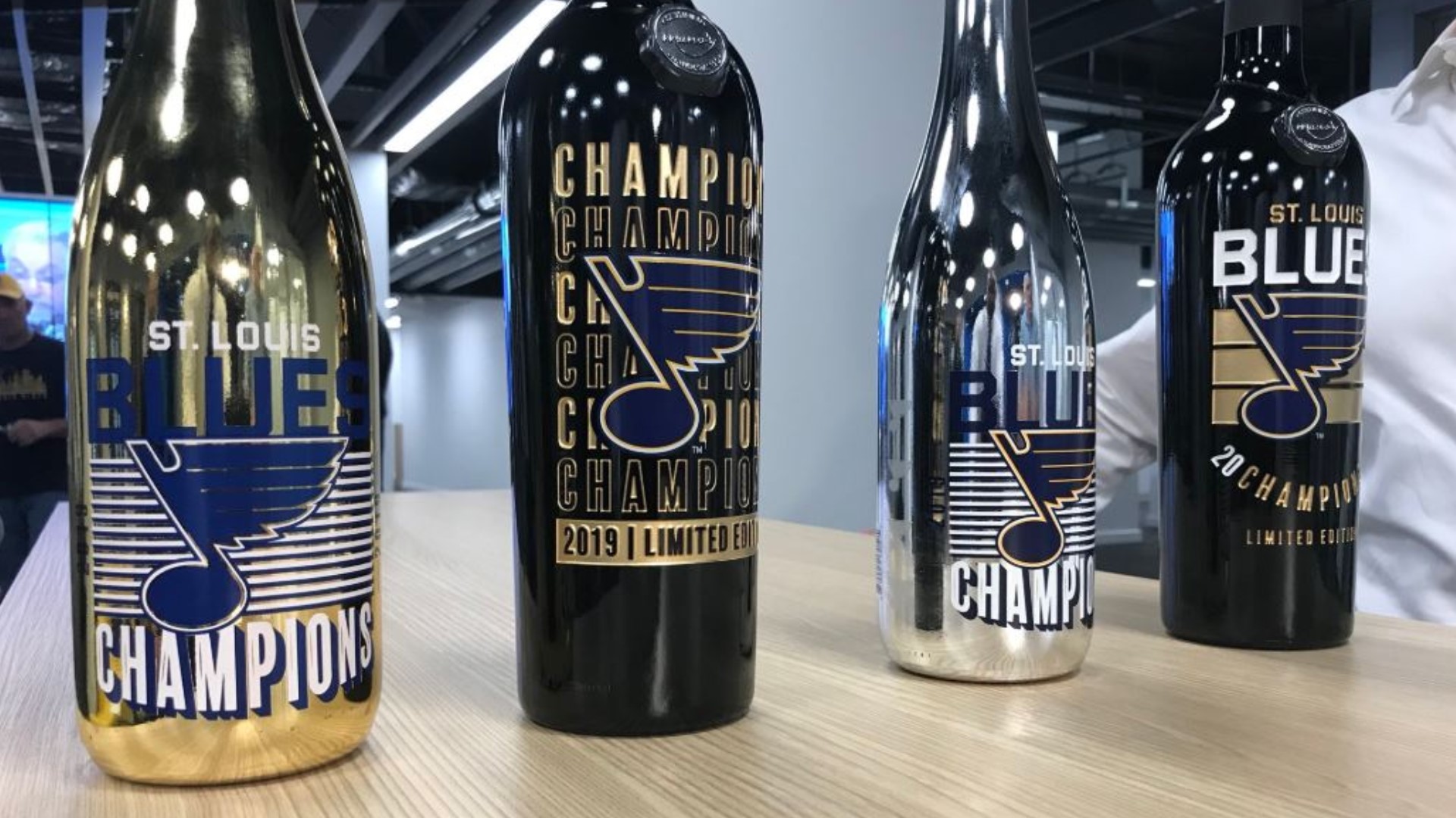 Celebrate the Blues' Stanley Cup Championship with some limited-edition commemorative wine.