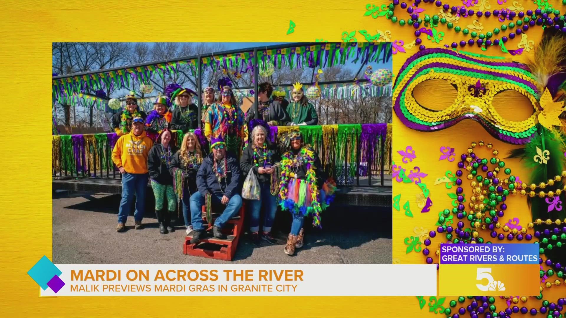 Granite City has the life of the Mardi across the river